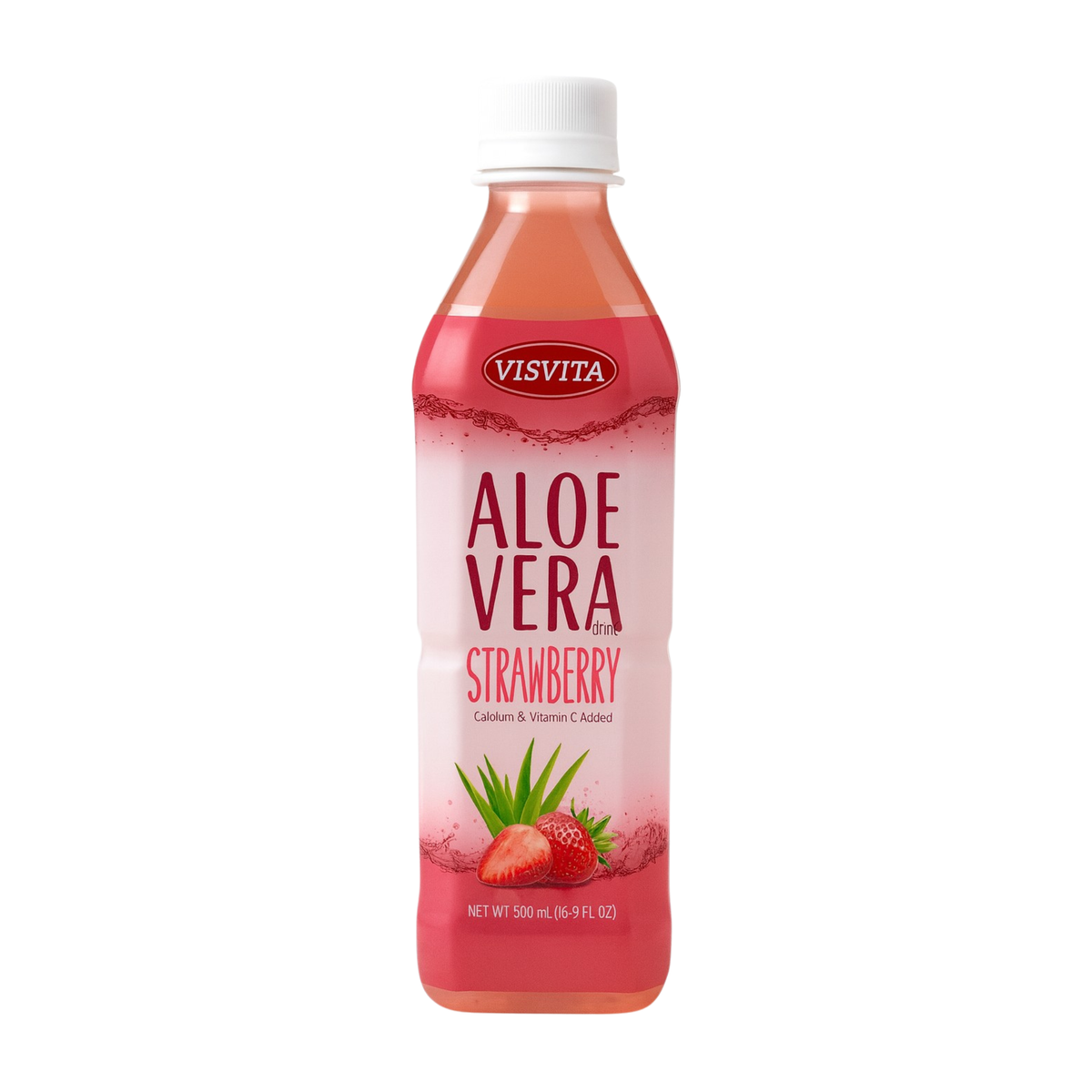 VisVita Aloe Strawberry 20/16.9oz +1.00CRV