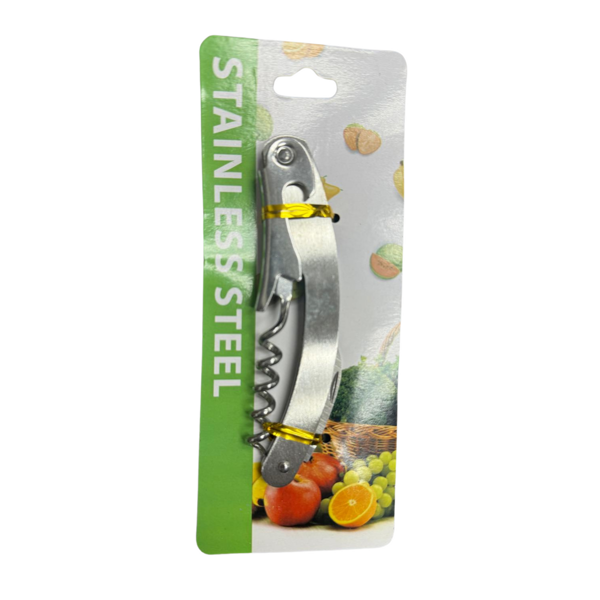 Stainless Steel Waiters Corkscrew 12/1ct