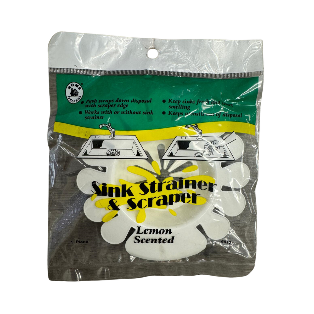 Sink Strainer & Scraper 12/1ct